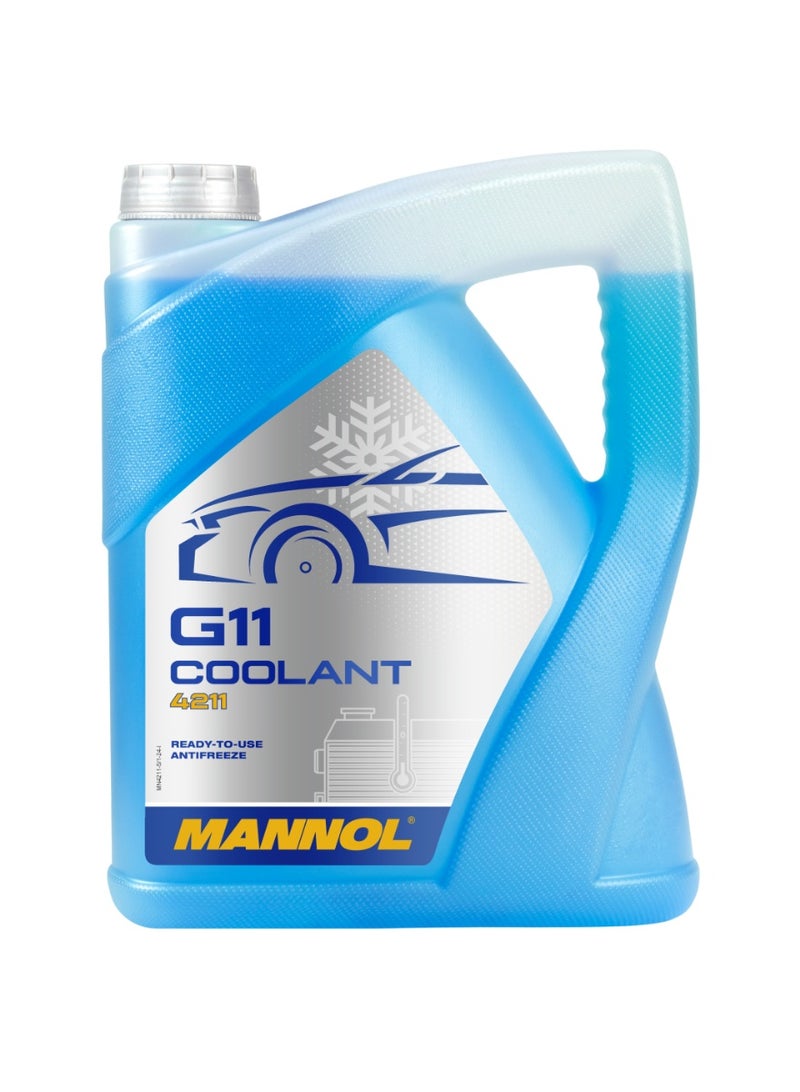 MANNOL G11 Antifreeze Coolant - 5L